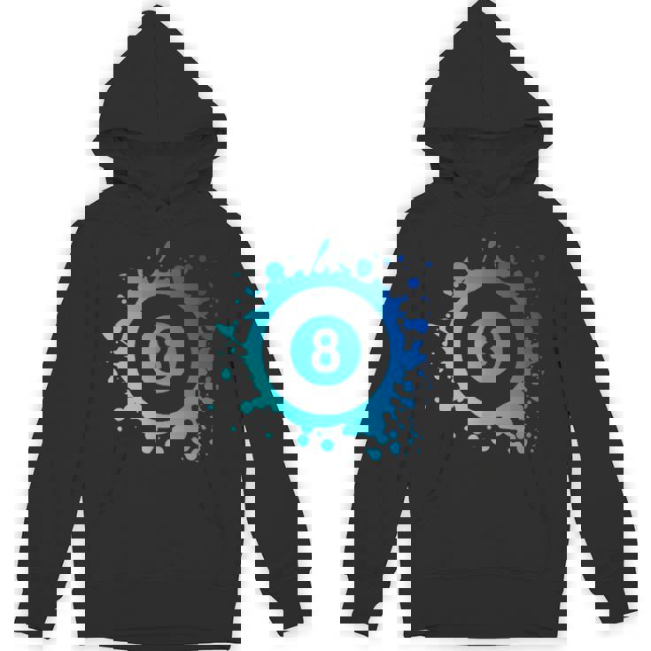 プール ビリヤード プレーヤー エイトボール シンプル プール パーカー