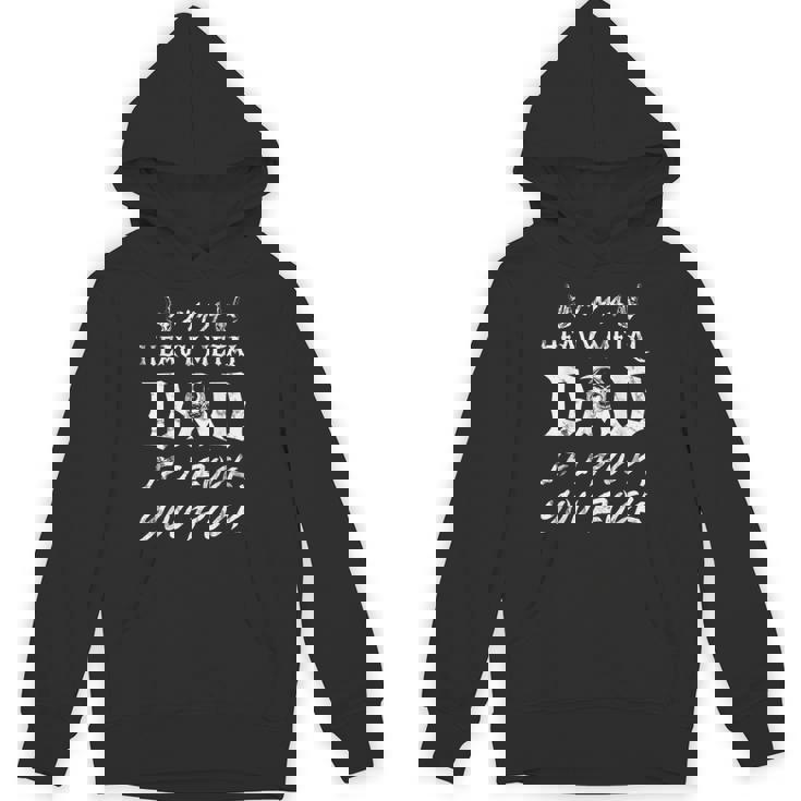 メンズ ヘヴィメタルをロックしたらヘヴィメタルお父さんだ パーカー