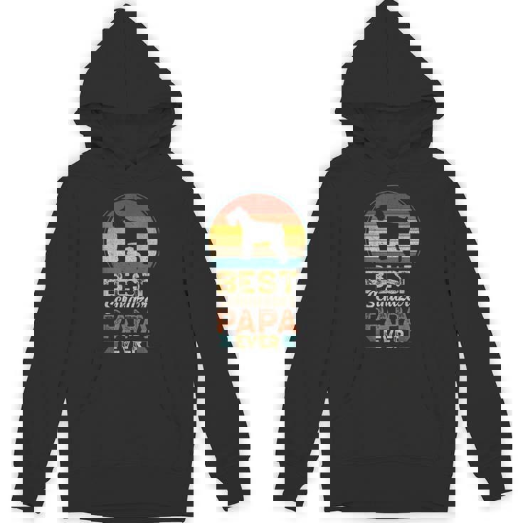 ベスト・シュナウザー・パパ ミニチュア・シュナウザー Hoodie