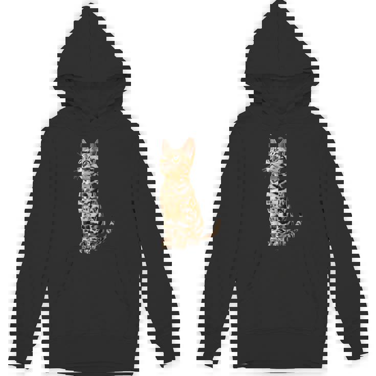 ベンガル猫 レオパード猫 レオパデット かわいいベンガル猫 パーカー