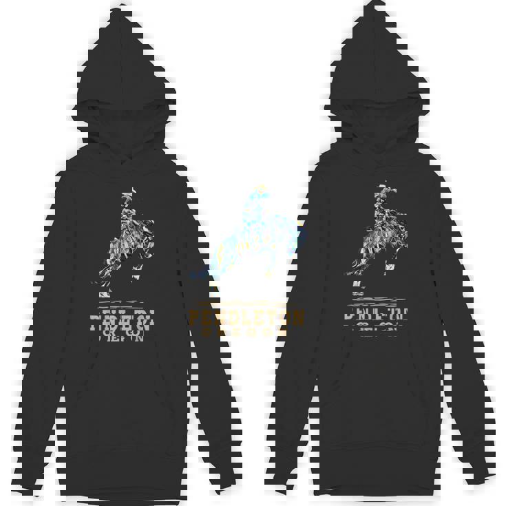 ペンドルトンオレゴン-ロデオ-カウボーイ-ホース パーカー