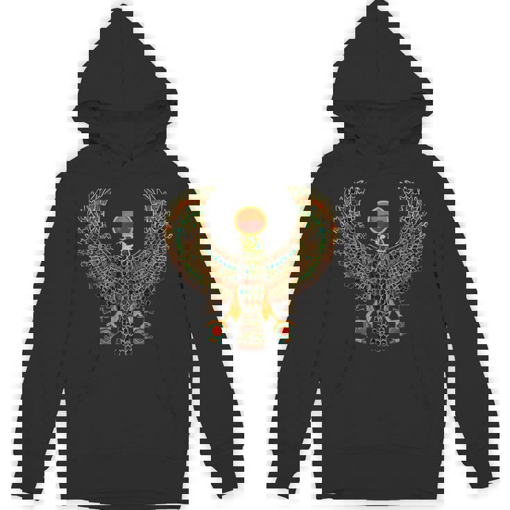 ホルス古代エジプトのファルコン象形文字 パーカー