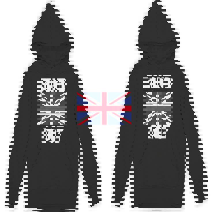 ボンドユニオンフラッグ 007 レトロシャツ Hoodie