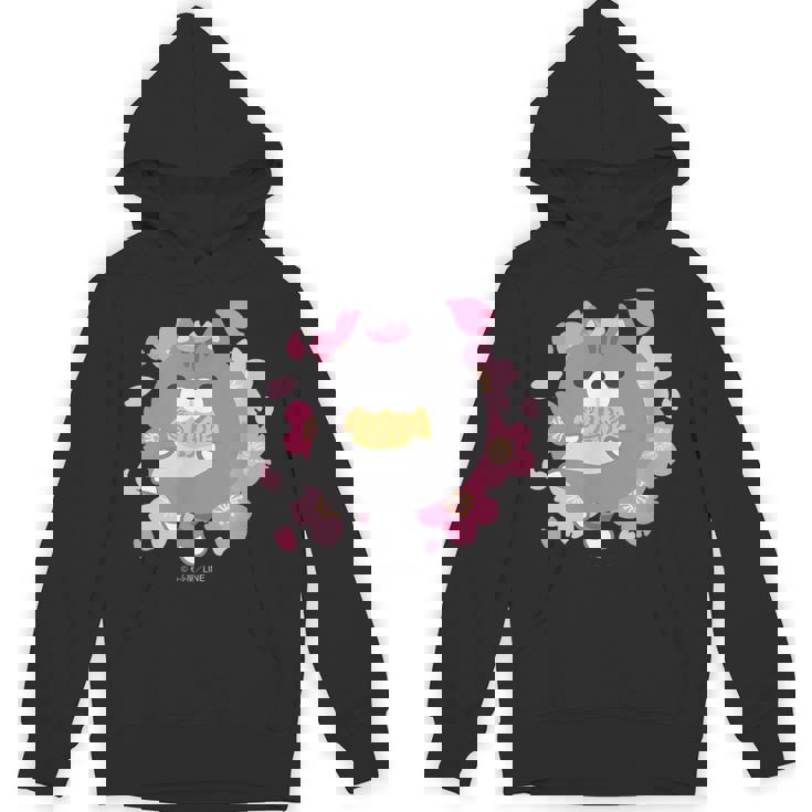 ボンレス犬とボンレス猫 桜 ボンレス猫 Hoodie