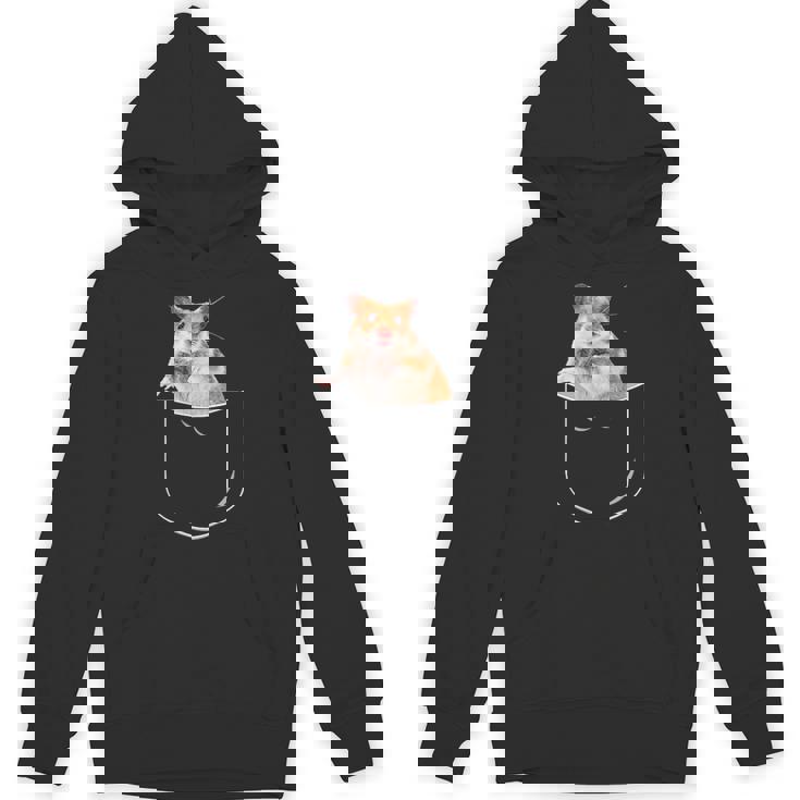 ポケットハムスターシャツ、ポケットに入った面白いハムスター ギフトtシャツ パーカー