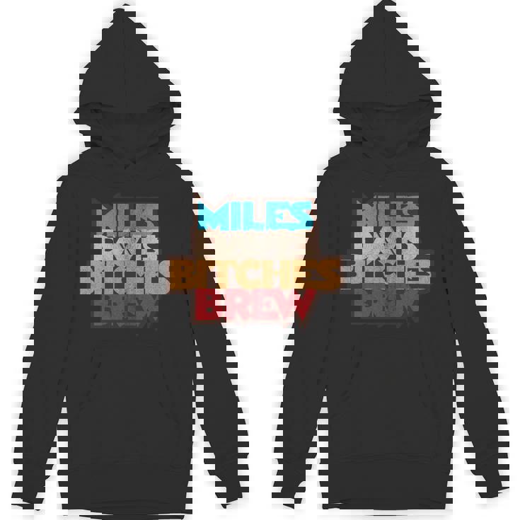 マイルス・デイビス・ビッチズ・ブリュー・ディストレストッド 長袖tシャツ パーカー