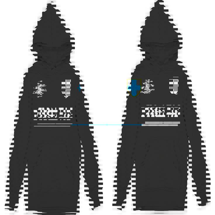 マルセイユ スポーツサッカージャージ フラッグ フットボール パーカー