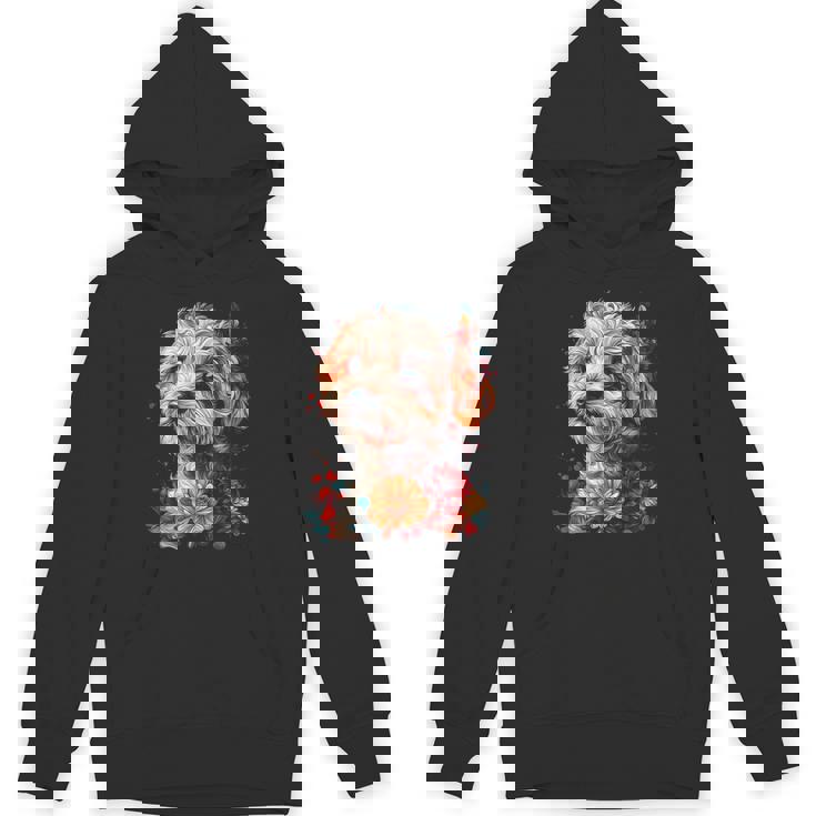 マルチプー犬 グラフィック ペット イラスト マルチプー パーカー