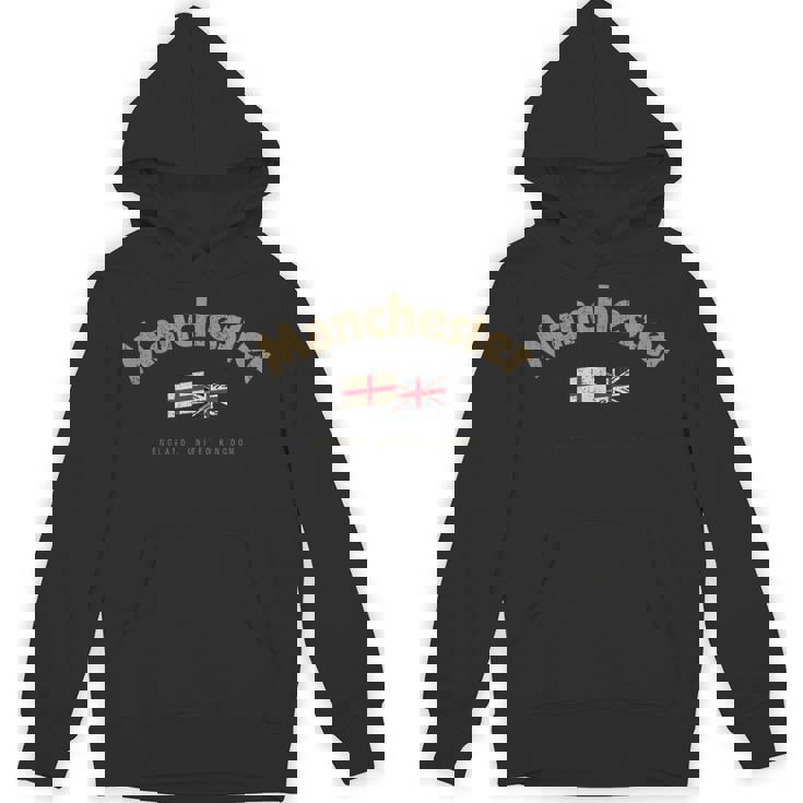 マンチェスターシティネーム ヴィンテージ 英国国旗 イギリス国旗 Hoodie