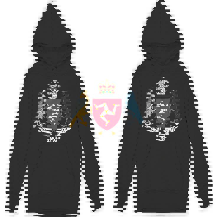 マン島の旗 3本の脚 マンの紋章 パーカー