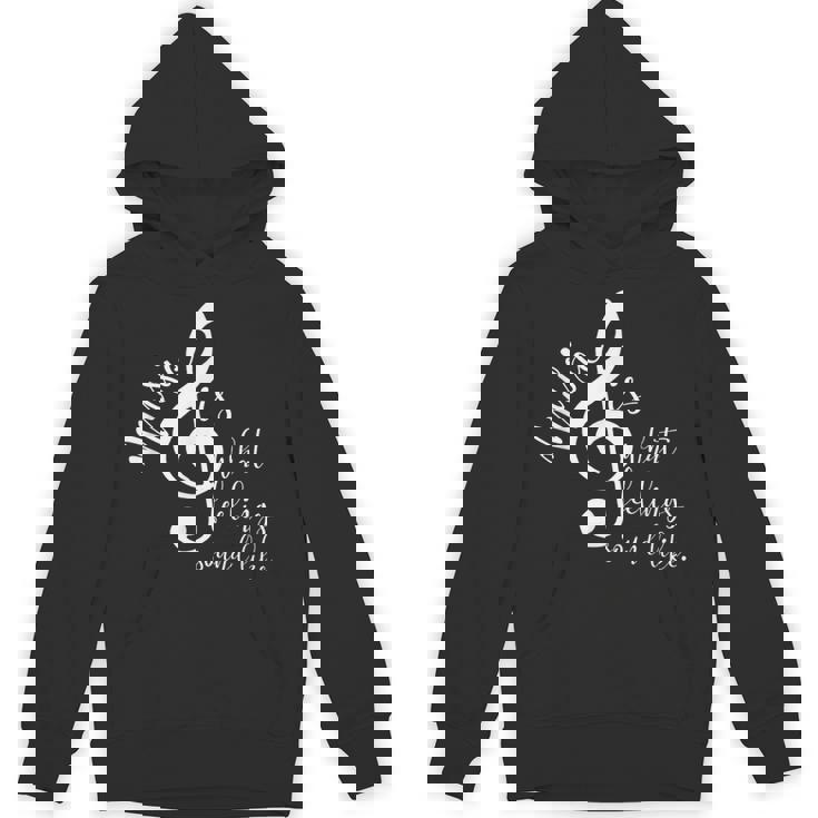 ミュージックギフト メンズ レディース キッズ 音符 格言付き パーカー
