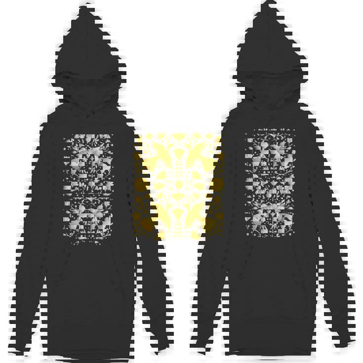 メキシカンテナンゴスのメキシカンゴールド刺繍プリント。 パーカー