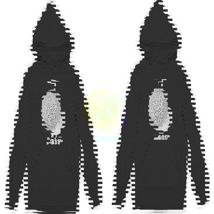 メロン Melon 『フルーツ ポップ』果物 リアル シンプル かわいい イラスト Hoodie