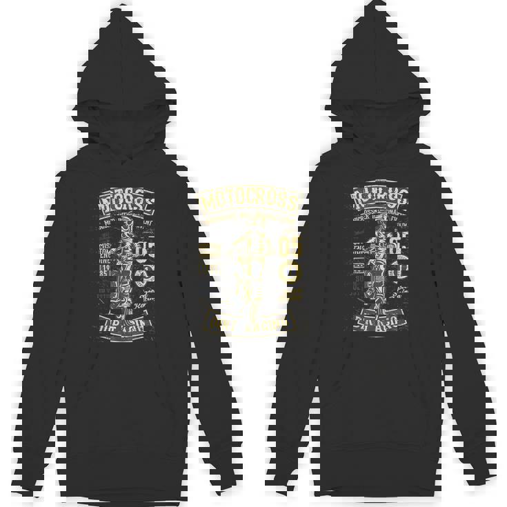 モトクロス ダートレーシング オートバイ ダートバイク Hoodie