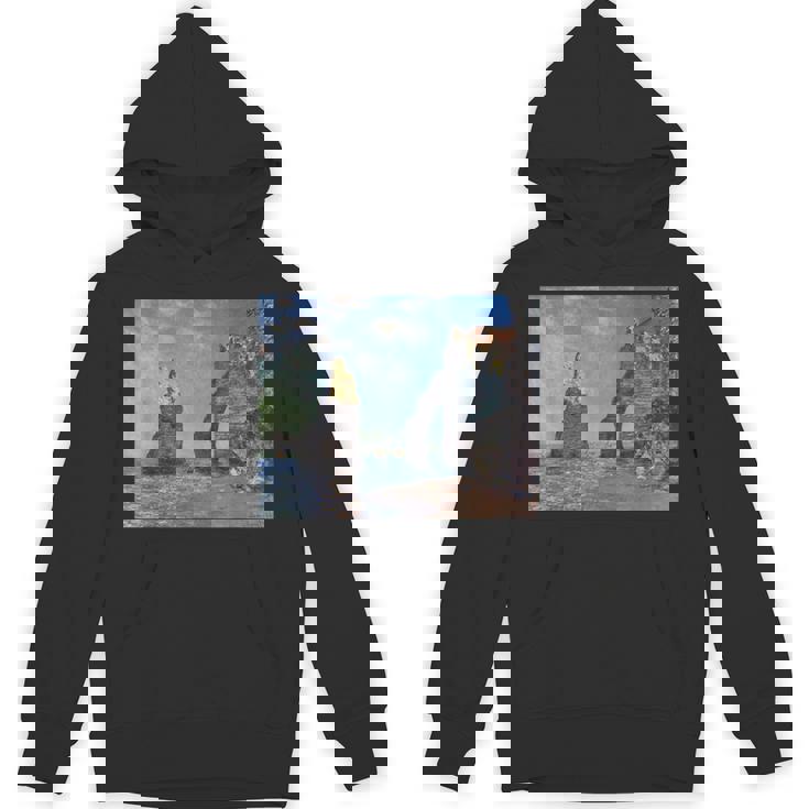 モネのエトルタの断崖 パーカー