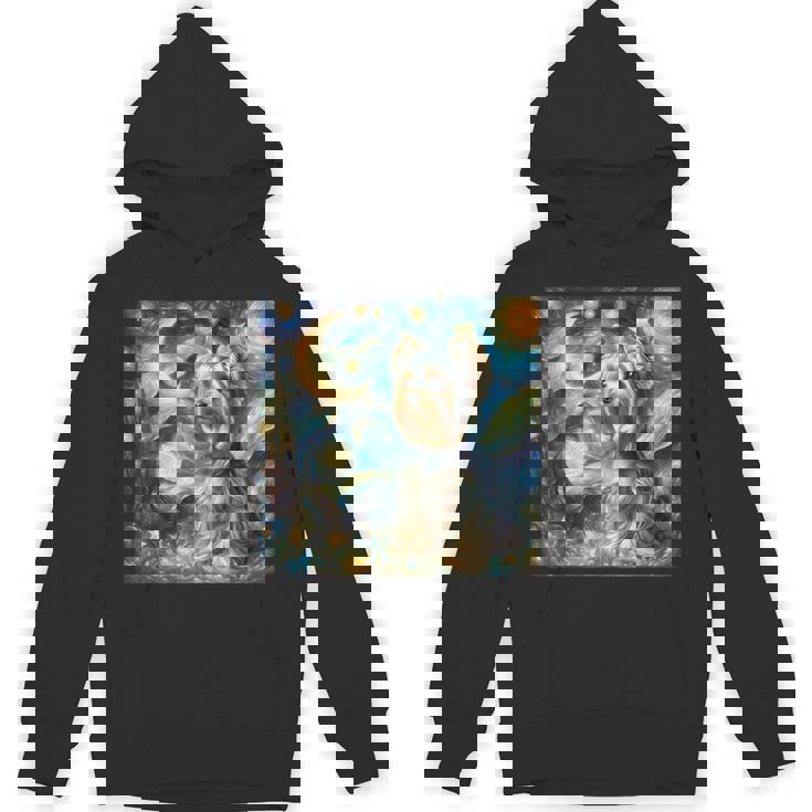 ヨークシャーテリア 星月夜シャツ ヴィンセント・ヴァン・ゴッホ ヨーキー パーカー