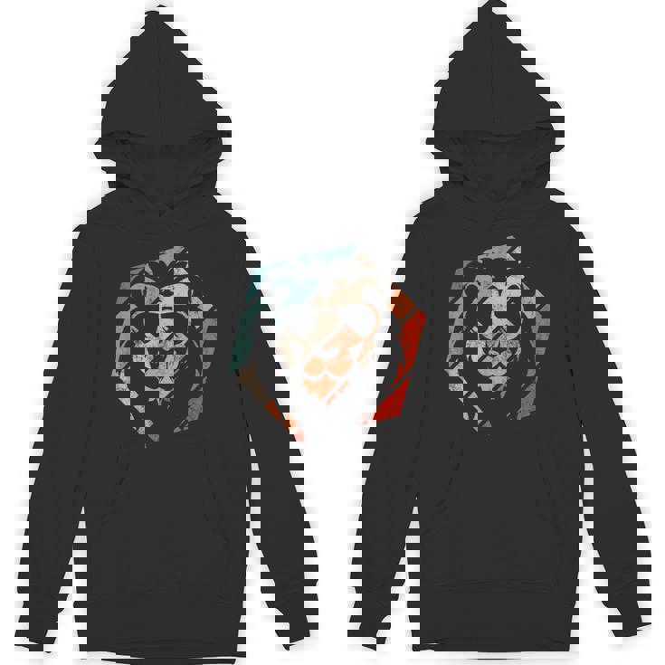 ライオン レトロスタイル ビンテージ パーカー