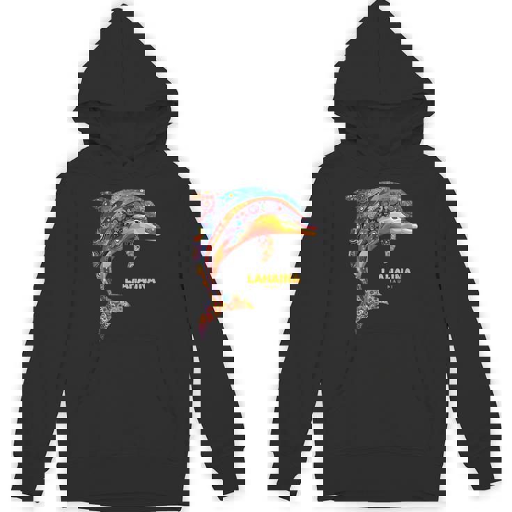 ラハイナ マウイ ハワイ ティー ハワイアン ダイビング バケーション イルカ パーカー