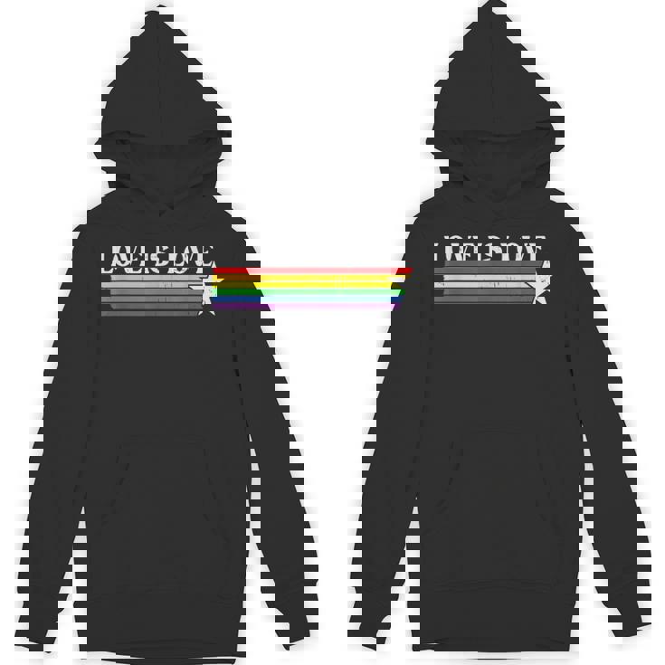 ラブ・イズ・ラブ Love Is Love Lgbt Hoodie