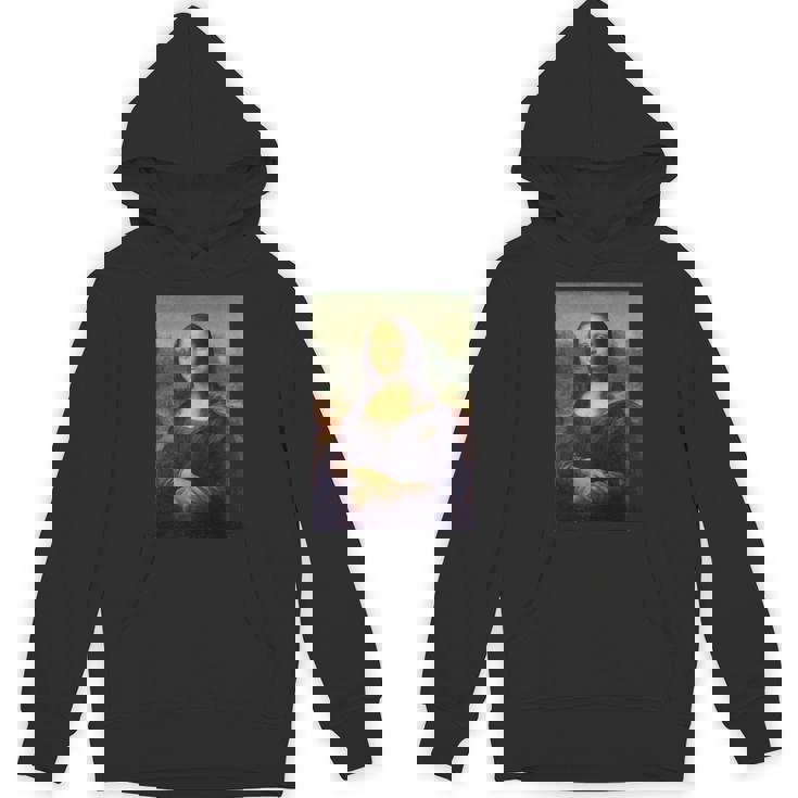 レオナルド・ダ・ヴィンチのモナリザ 長袖tシャツ パーカー