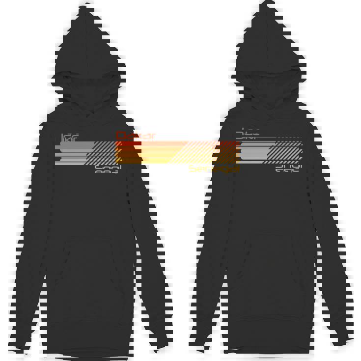 レトロ ダカール セネガル 長袖tシャツ パーカー