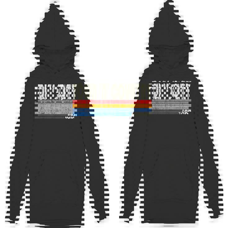 レトロ ヴィンテージ 70年代80年代スタイル タウン・アンド・カントリー、フロリダ州 Hoodie