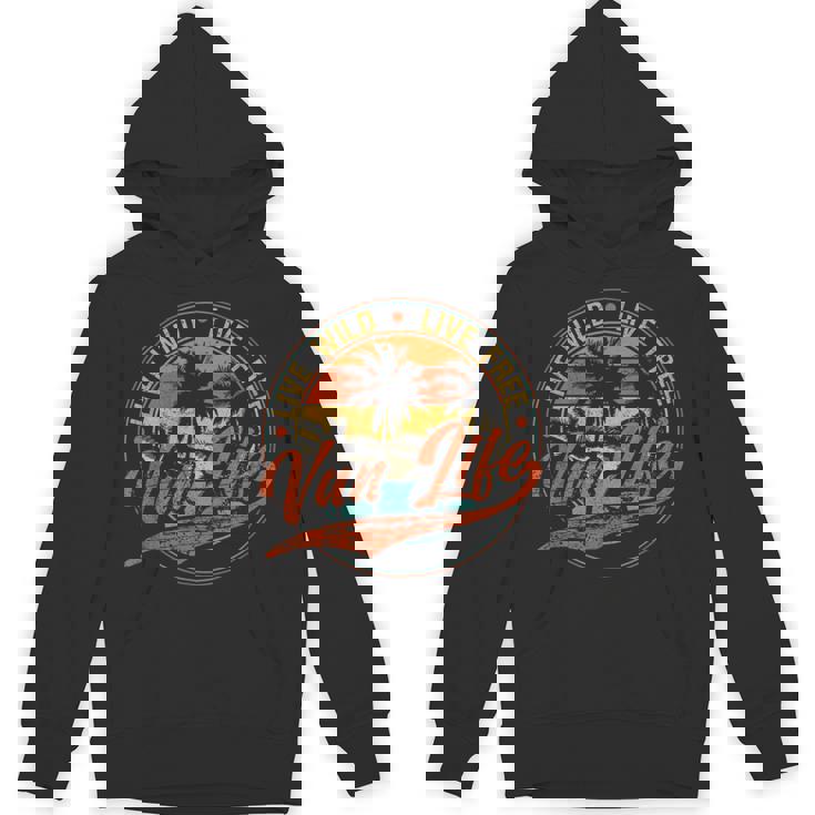 レトロ ヴィンテージ バン ライフ パーカー