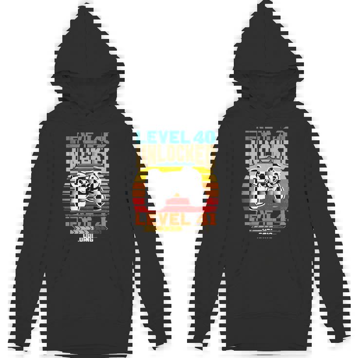 レベル40 アンロック レベル41 ロード中 40歳の誕生日 Hoodie
