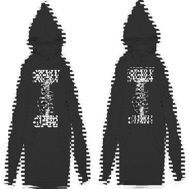 ロカビリー カルチャー ロック スカル タトゥー ピンナップ ロカビリー パーカー