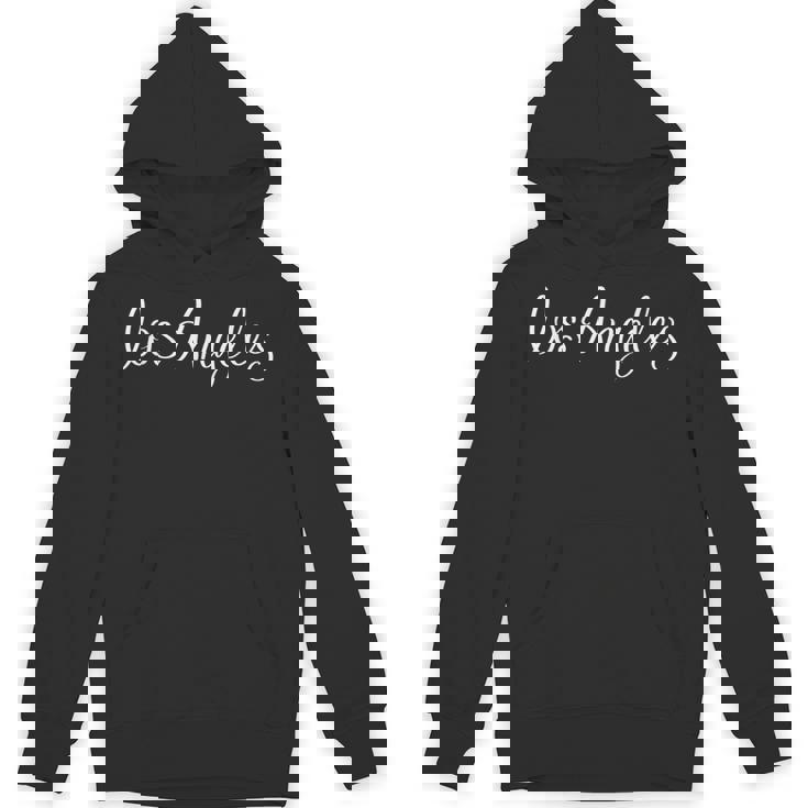 ロサンゼルス タトゥースタイル 筆記体 スクリプト Hoodie