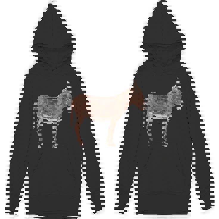 ロバ好きへのロバギフト 家畜 ロバ パーカー