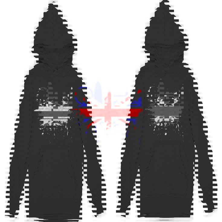 ロンドン スカイライン イギリス 愛 ユニオンジャック イギリス国旗 パーカー