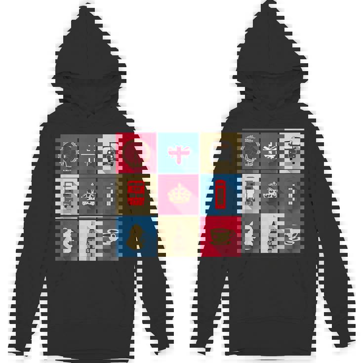 ロンドンバス スカイライン イギリス国旗 ユニオンジャック パーカー