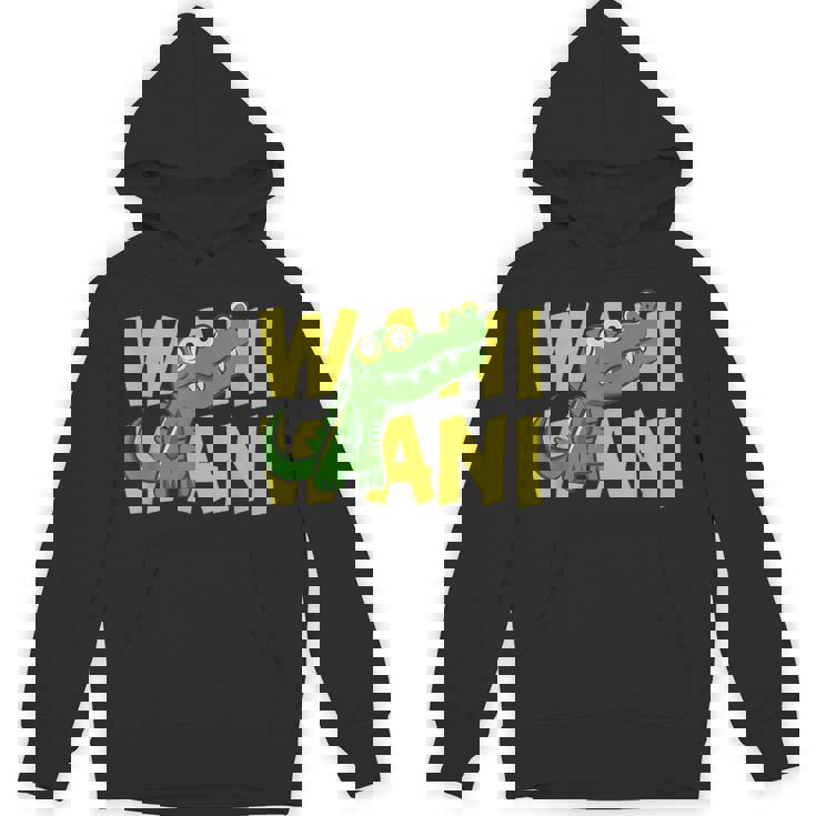 ワニ 鰐 クロコダイル イラスト 爬虫類 おもしろ かわいい おしゃれ ワニ好き パーカー