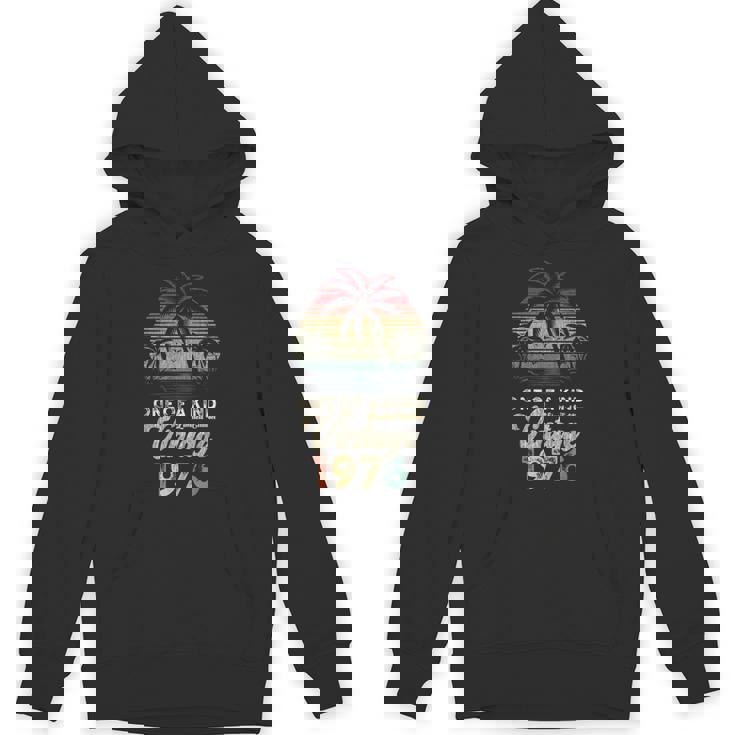 ヴィンテージ 1976年 誕生日 49歳 ヤシの木 レトロ パーカー