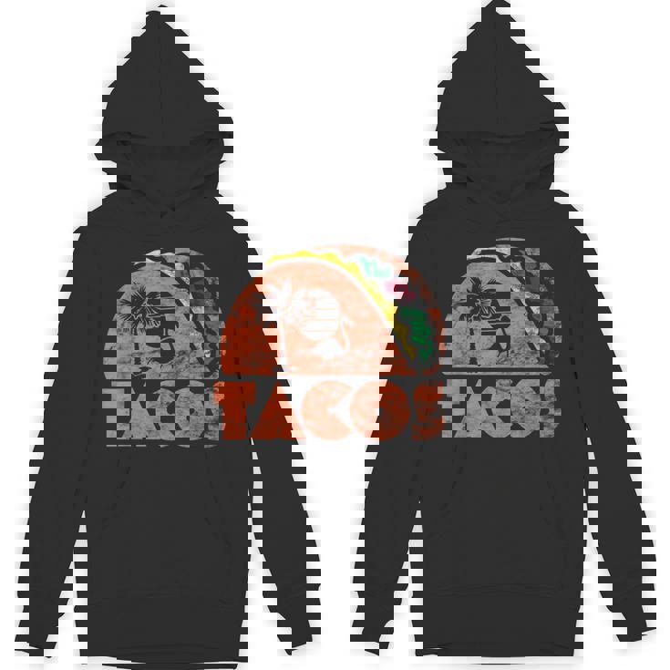 ヴィンテージタコスレトロビーチスタイル。 Hoodie