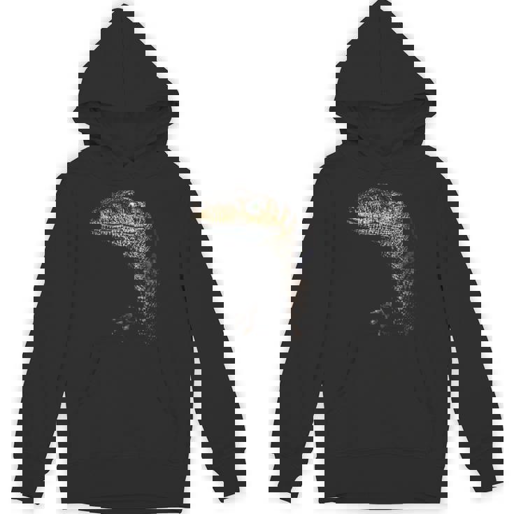 ヴェロキラプトル恐竜狩りリアルなグラフィックデザイン パーカー