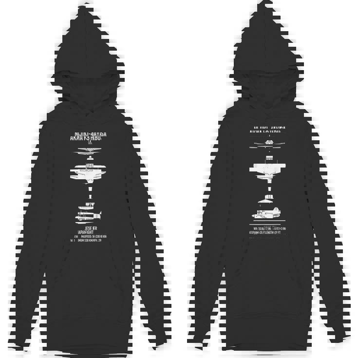 中島 Ki-43 隼 第二次世界大戦の日本の戦闘機 Hoodie