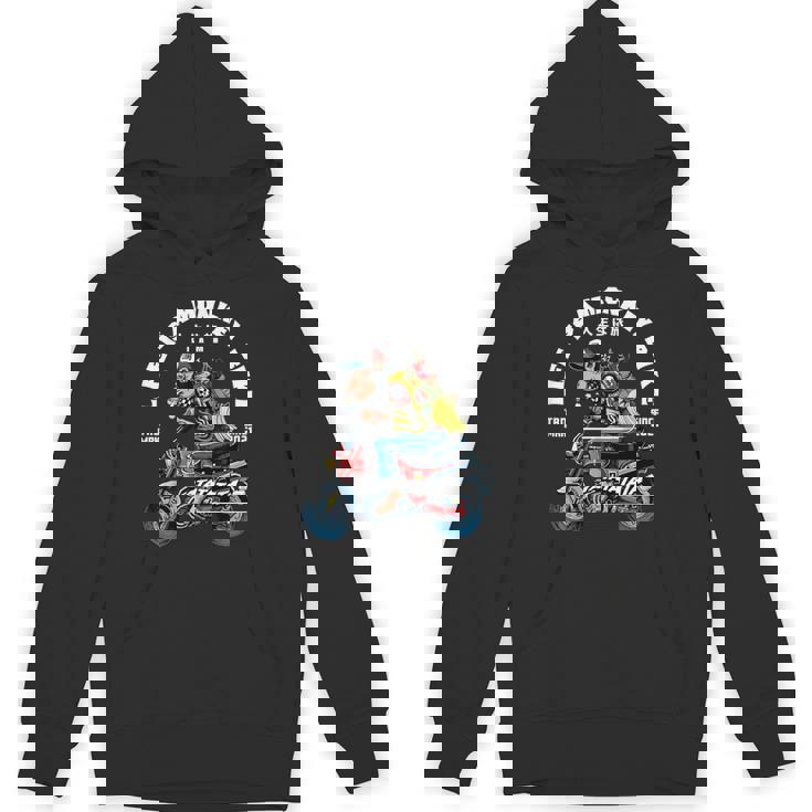 人生はモンキーバイク パーカー