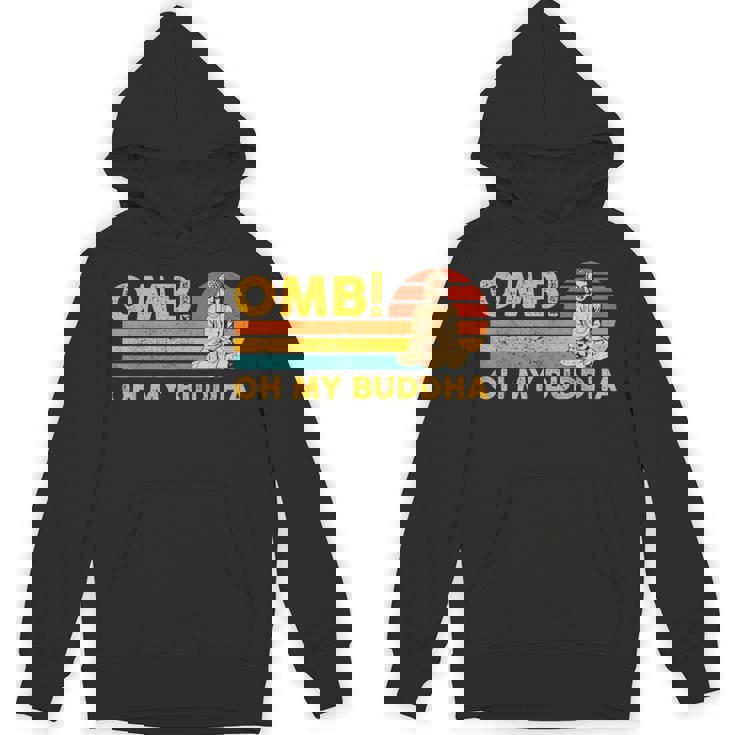 仏教 仏前 レトロ Omb オーマイブッダ Hoodie