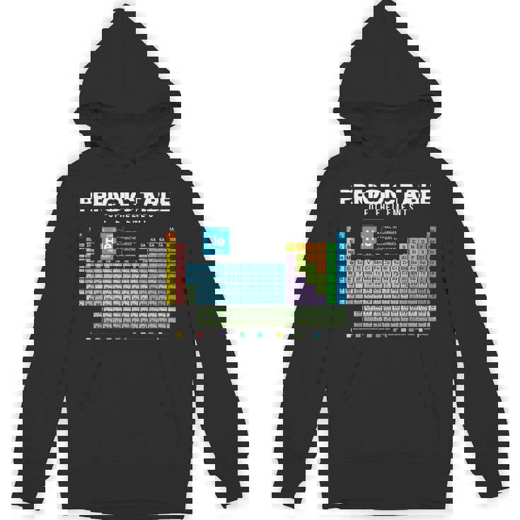 元素周期表 化学 Hoodie