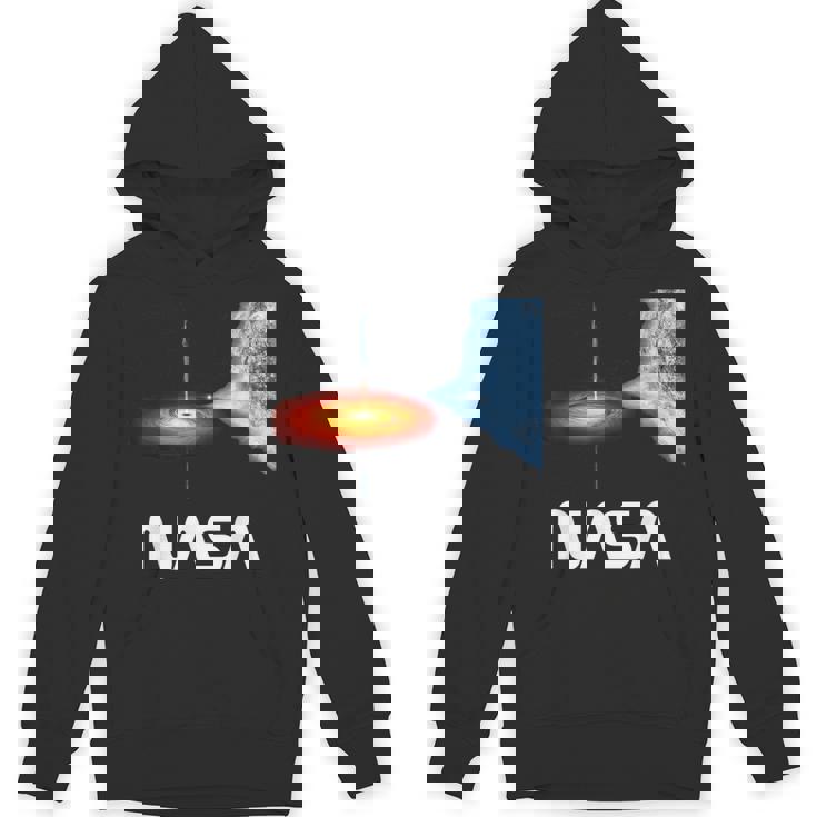 公式ライセンス。 Nasaシグナスブラックホールスペースギフト パーカー