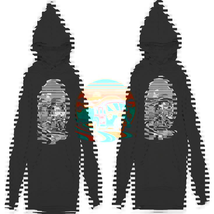 前景にアジアのトゥクトゥク パーカー