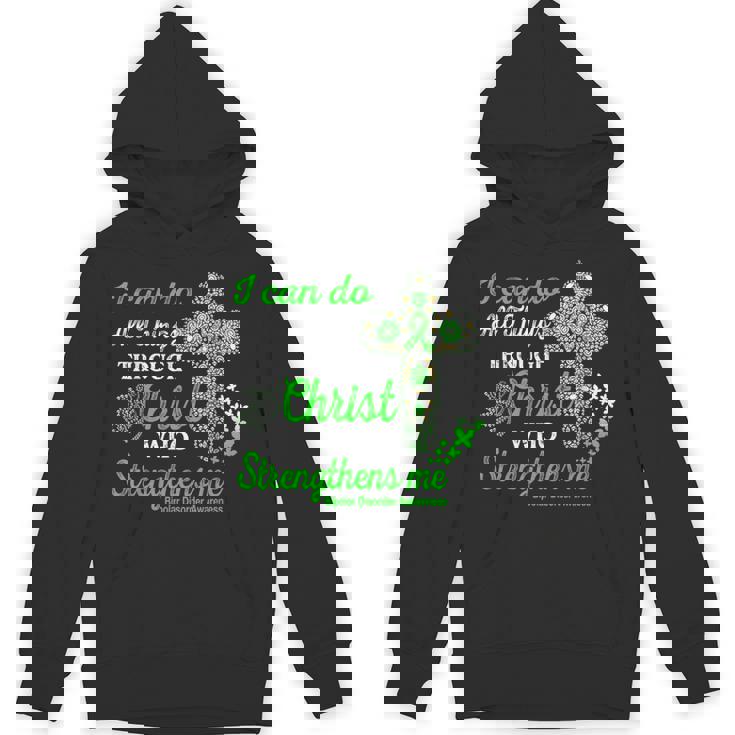 双極性障害啓発 双極性障害 戦士 キリスト Hoodie