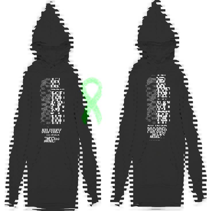 双極性障害彼女の戦いは私の戦い双極性障害 Hoodie