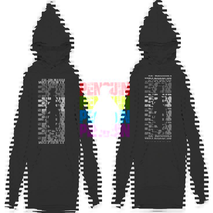 国際世界ペンギンデー パーカー