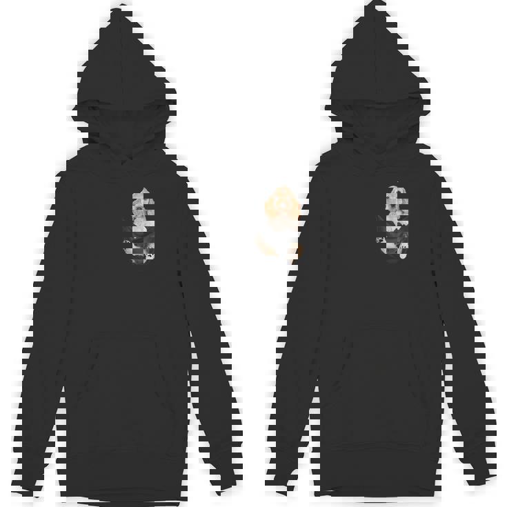 恋人のためのポケットに入った面白いイングリッシュコッカースパニエル Hoodie