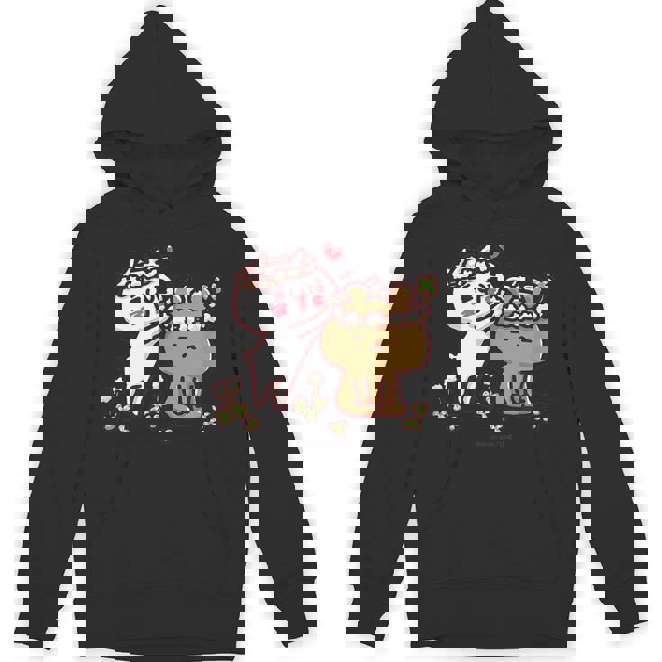 愛しすぎて大好きすぎる。 お花の冠 Hoodie