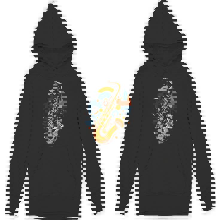 抽象音楽家 ジャズ サックス プレーヤー カラフル パーカー