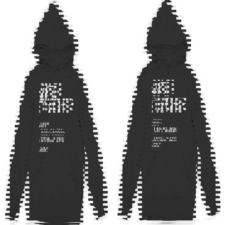 数学先生 定義シャツ 学校の初日 パーカー